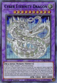 Cyber Eternity Dragon (Blue) [LDS2-EN033] Ultra Rare | Game Haven TX