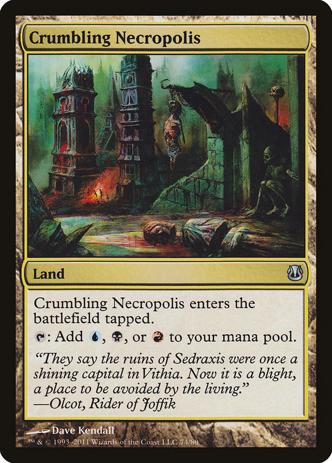 Crumbling Necropolis [Duel Decks: Ajani vs. Nicol Bolas] | Game Haven TX