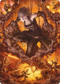 Nahiri, Heir of the Ancients (Art Series) [Zendikar Rising Art Series] | Game Haven TX