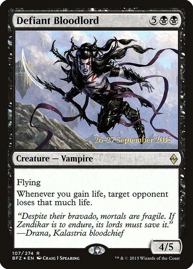 Defiant Bloodlord [Battle for Zendikar Promos] | Game Haven TX