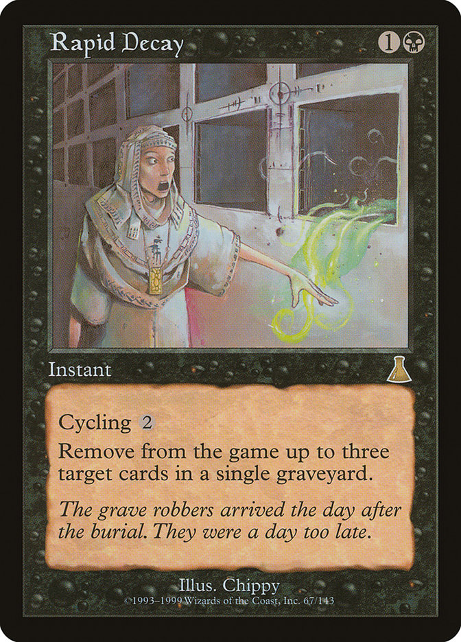 Rapid Decay [Urza's Destiny] | Game Haven TX