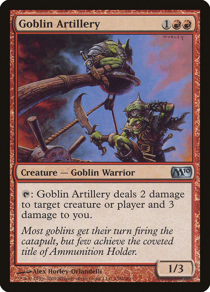 Goblin Artillery [Magic 2010] | Game Haven TX