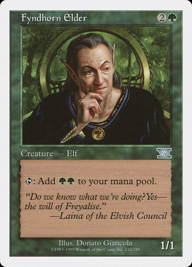 Fyndhorn Elder [Classic Sixth Edition] | Game Haven TX