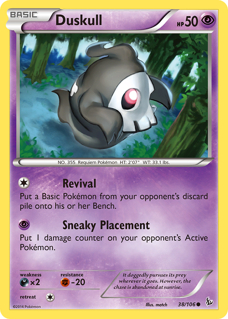 Duskull (38/106) [XY: Flashfire] | Game Haven TX