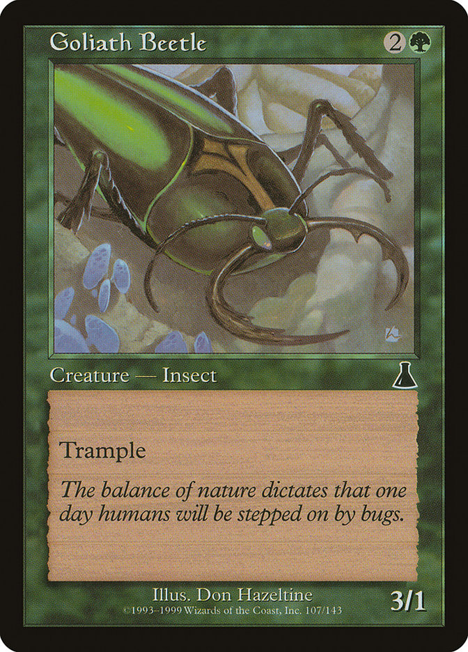 Goliath Beetle [Urza's Destiny] | Game Haven TX