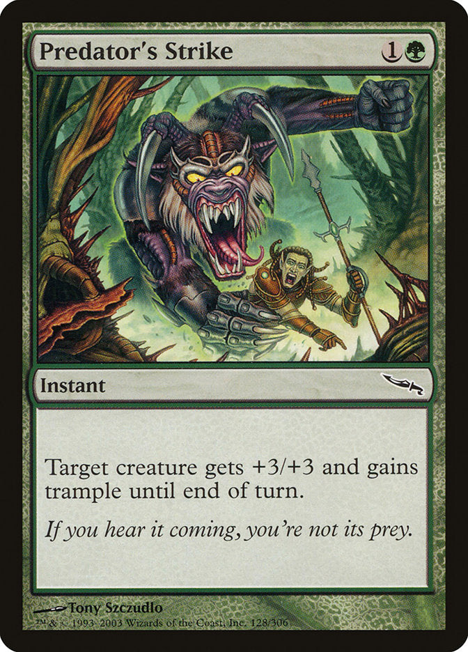 Predator's Strike [Mirrodin] | Game Haven TX