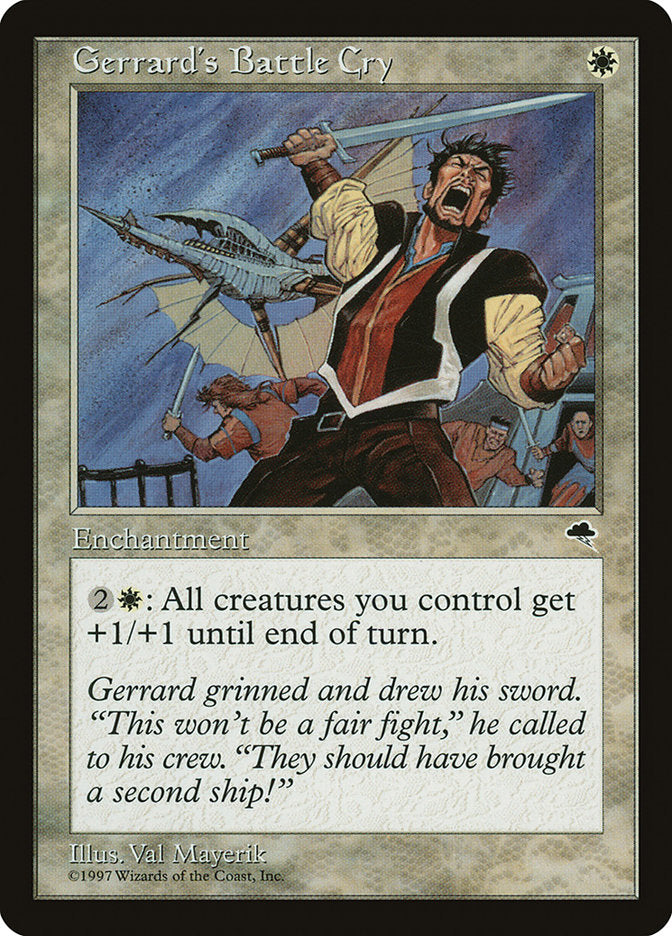 Gerrard's Battle Cry [Tempest] | Game Haven TX