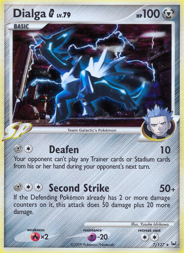 Dialga G (7/127) [Platinum: Base Set] | Game Haven TX