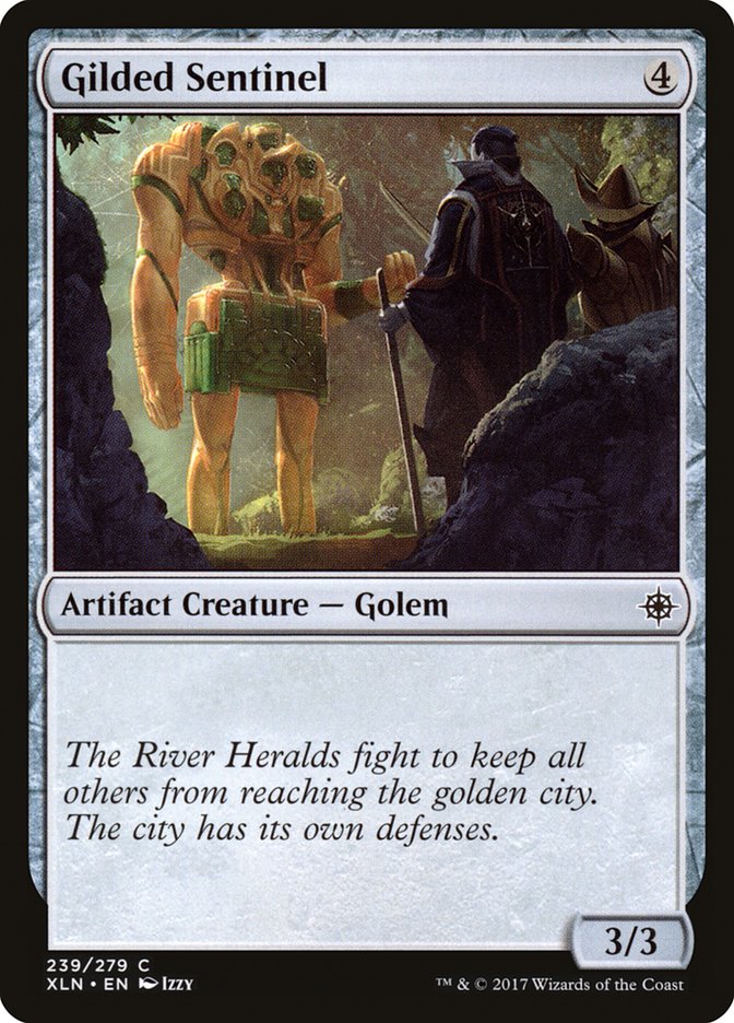 Gilded Sentinel [Ixalan] | Game Haven TX