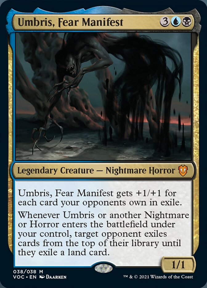 Umbris, Fear Manifest [Innistrad: Crimson Vow Commander] | Game Haven TX