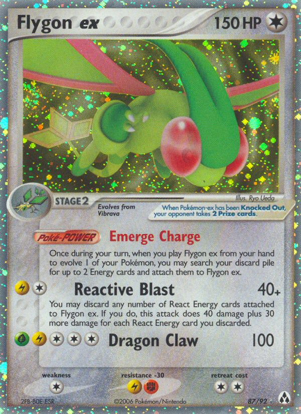 Flygon ex (87/92) [EX: Legend Maker] | Game Haven TX
