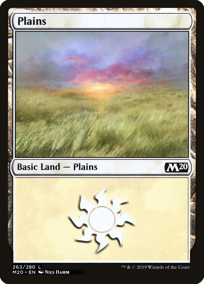 Plains (263) [Core Set 2020] | Game Haven TX