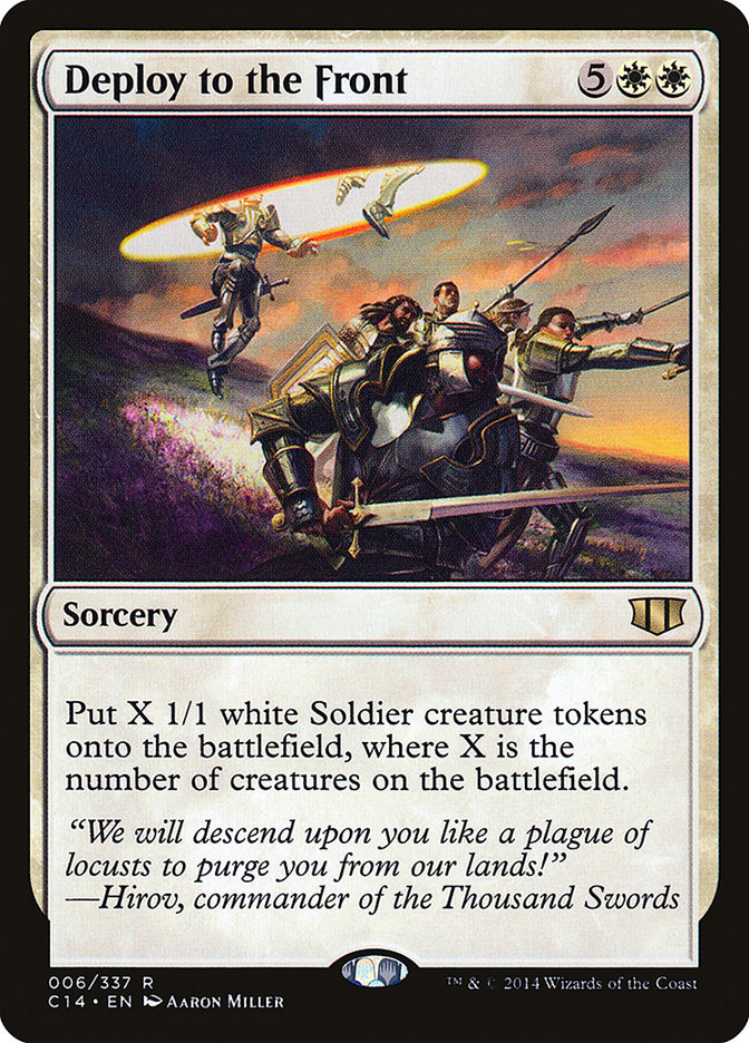 Deploy to the Front [Commander 2014] | Game Haven TX