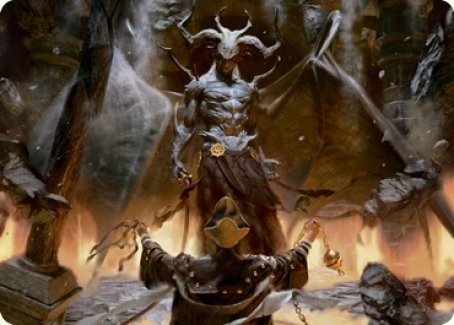 Ormendahl, the Corrupter Art Card [Innistrad: Midnight Hunt Art Series] | Game Haven TX