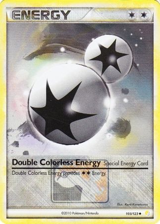 Double Colorless Energy (103/123) (League Promo) [HeartGold & SoulSilver: Base Set] | Game Haven TX