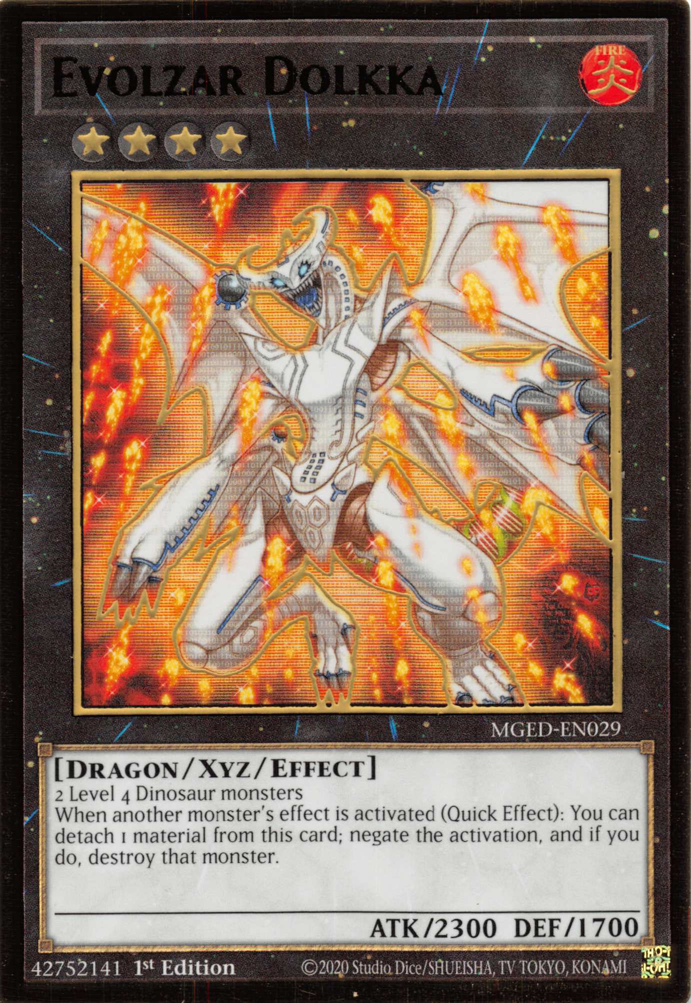 Evolzar Dolkka [MGED-EN029] Gold Rare | Game Haven TX