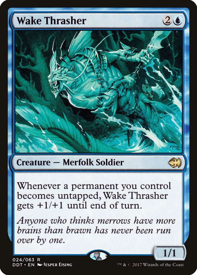 Wake Thrasher [Duel Decks: Merfolk vs. Goblins] | Game Haven TX