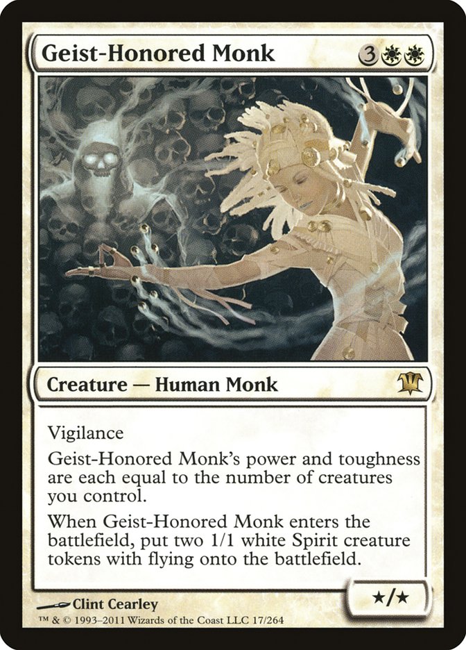 Geist-Honored Monk [Innistrad] | Game Haven TX