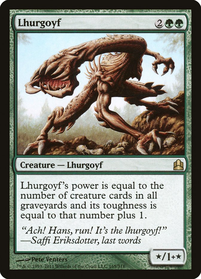 Lhurgoyf [Commander 2011] | Game Haven TX