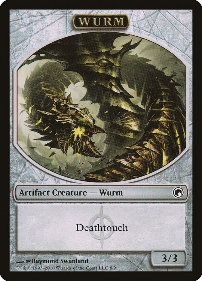 Wurm (Deathtouch) [Scars of Mirrodin Tokens] | Game Haven TX