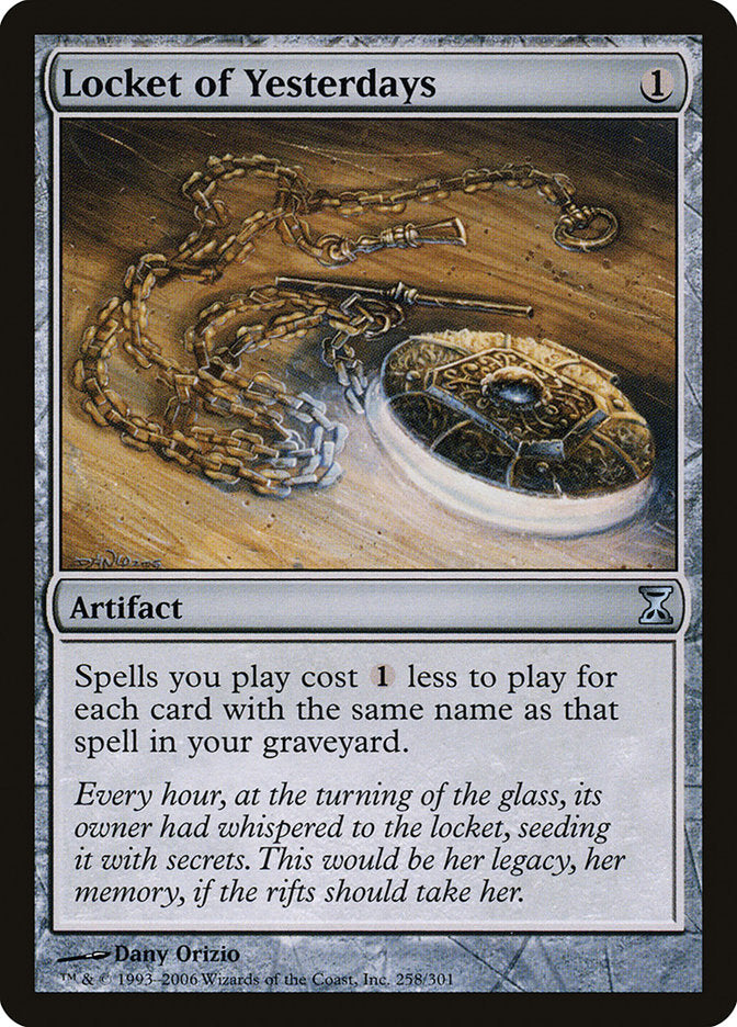 Locket of Yesterdays [Time Spiral] | Game Haven TX