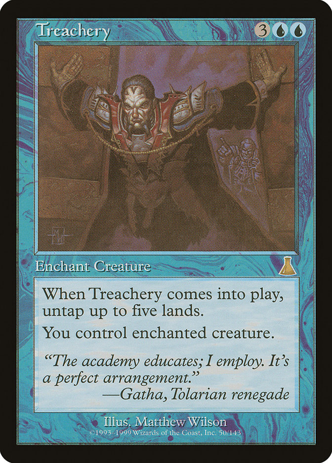 Treachery [Urza's Destiny] | Game Haven TX