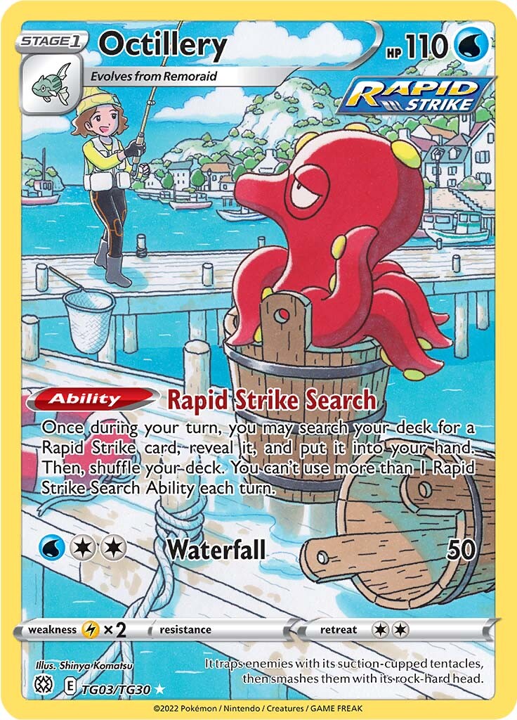 Octillery (TG03/TG30) [Sword & Shield: Brilliant Stars] | Game Haven TX