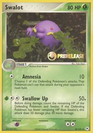 Swalot (50/101) (Prerelease Promo) [Nintendo: Black Star Promos] | Game Haven TX