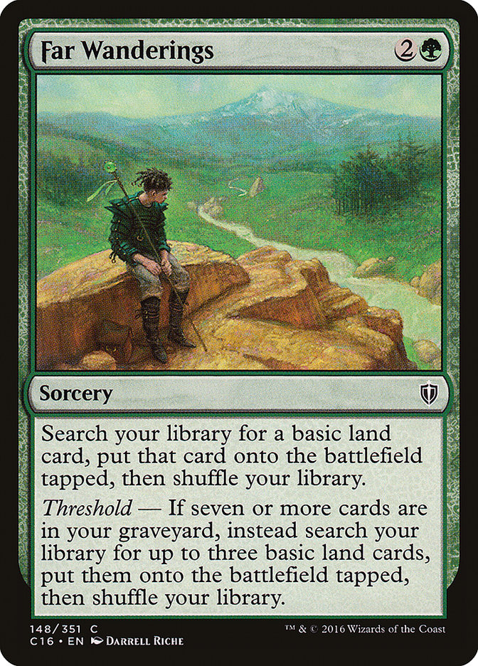Far Wanderings [Commander 2016] | Game Haven TX