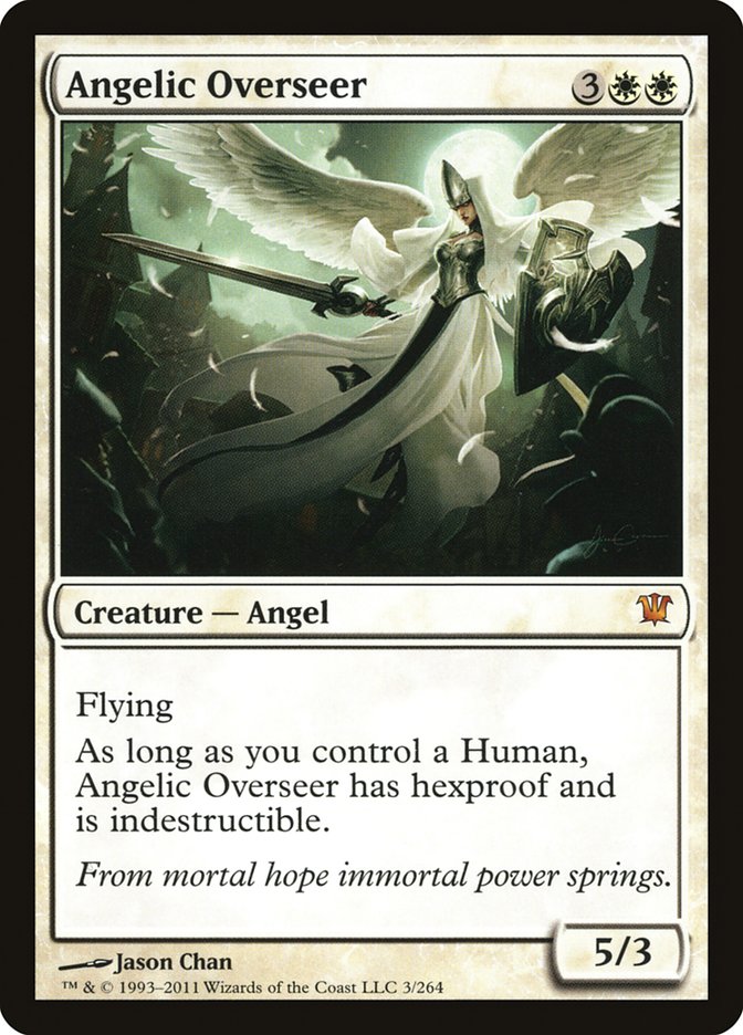 Angelic Overseer [Innistrad] | Game Haven TX