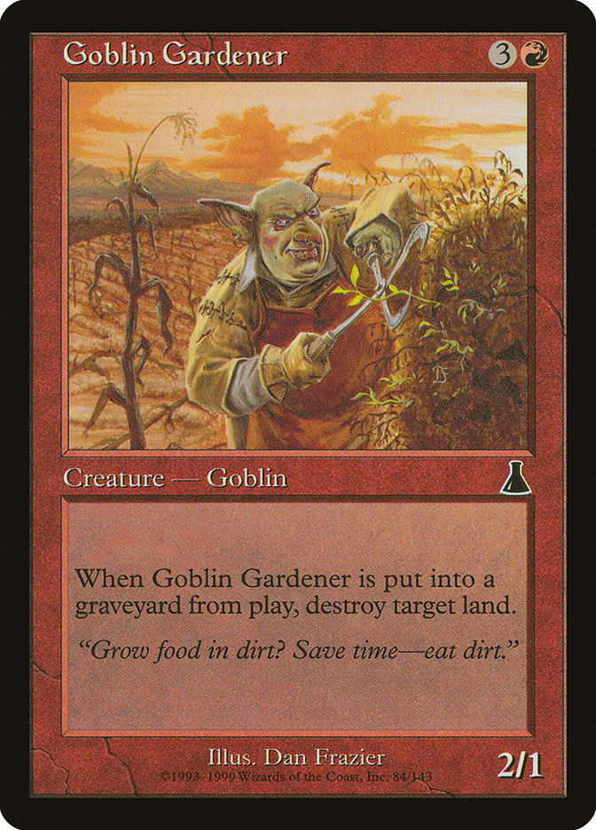 Goblin Gardener [Urza's Destiny] | Game Haven TX