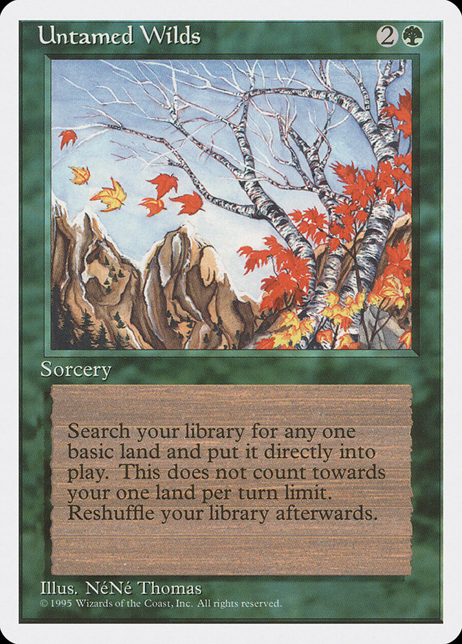 Untamed Wilds [Fourth Edition] | Game Haven TX