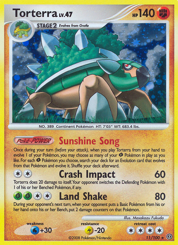 Torterra (11/100) [Diamond & Pearl: Stormfront] | Game Haven TX