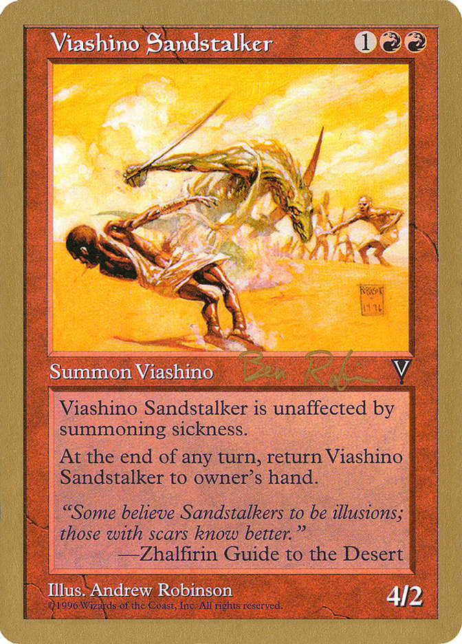 Viashino Sandstalker (Ben Rubin) [World Championship Decks 1998] | Game Haven TX