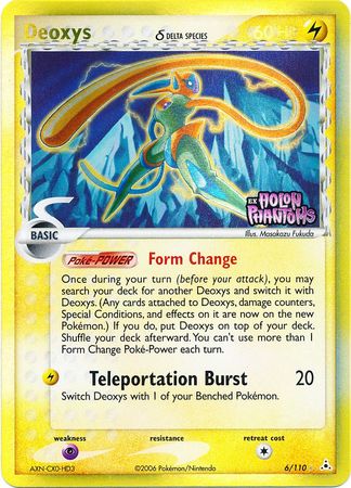 Deoxys (6/110) (Delta Species) (Stamped) [EX: Holon Phantoms] | Game Haven TX