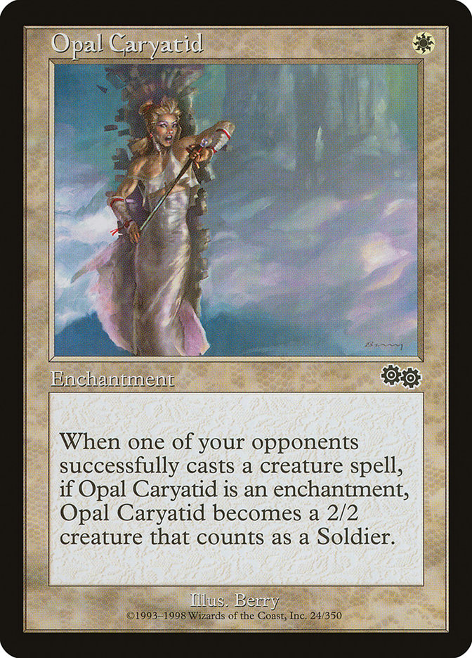 Opal Caryatid [Urza's Saga] | Game Haven TX