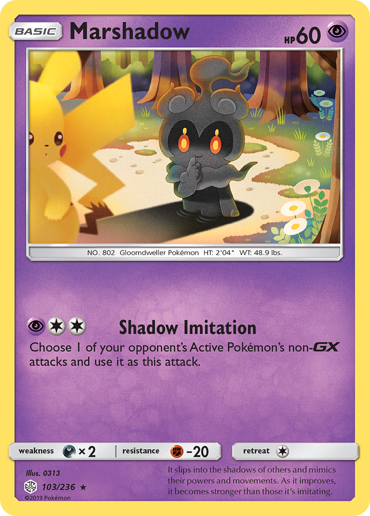Marshadow (103/236) [Sun & Moon: Cosmic Eclipse] | Game Haven TX
