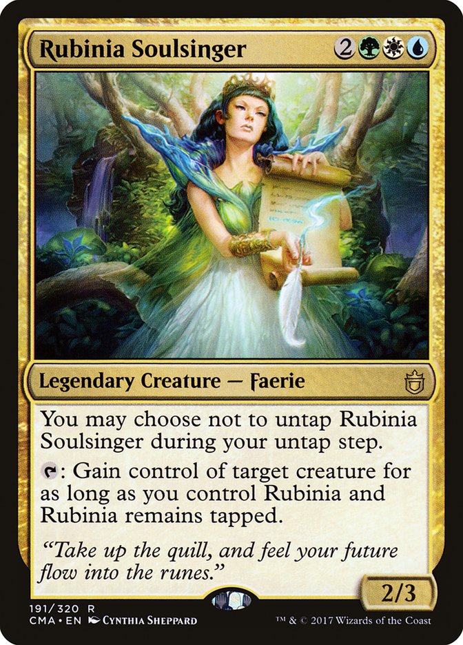 Rubinia Soulsinger [Commander Anthology] | Game Haven TX