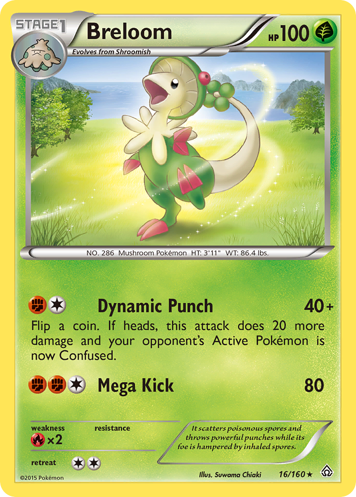Breloom (16/160) [XY: Primal Clash] | Game Haven TX