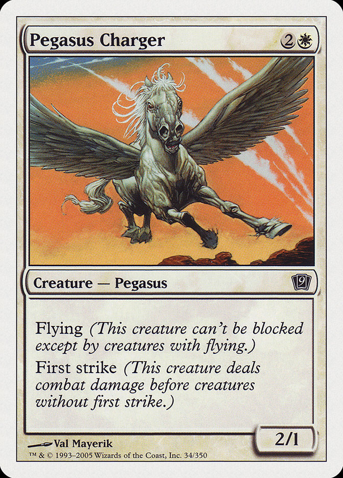 Pegasus Charger [Ninth Edition] | Game Haven TX