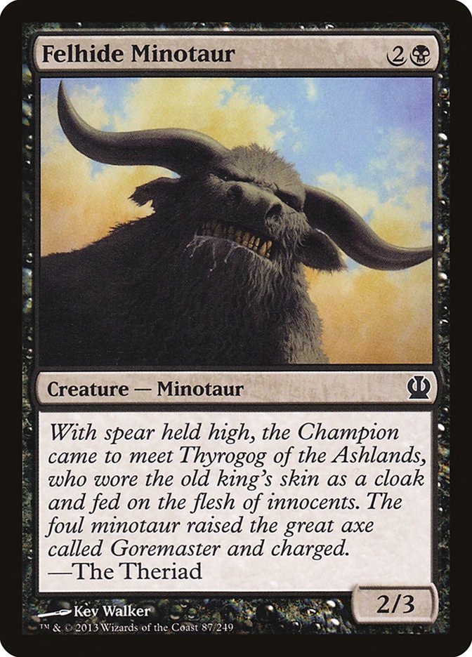 Felhide Minotaur [Theros] | Game Haven TX