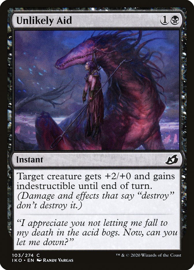 Unlikely Aid [Ikoria: Lair of Behemoths] | Game Haven TX