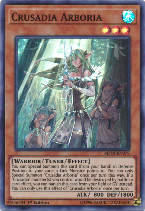 Crusadia Arboria [MP19-EN078] Super Rare | Game Haven TX