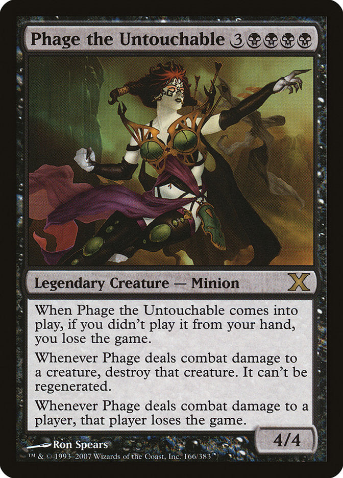 Phage the Untouchable [Tenth Edition] | Game Haven TX