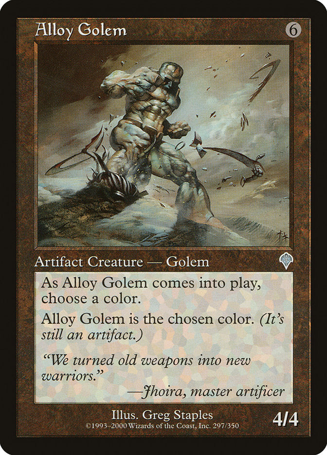 Alloy Golem [Invasion] | Game Haven TX