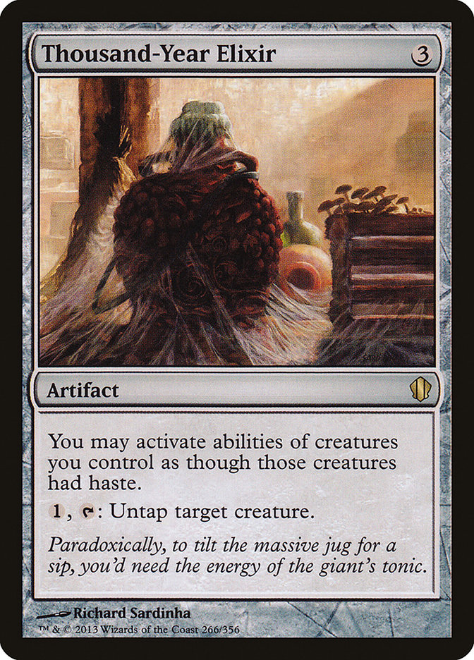 Thousand-Year Elixir [Commander 2013] | Game Haven TX