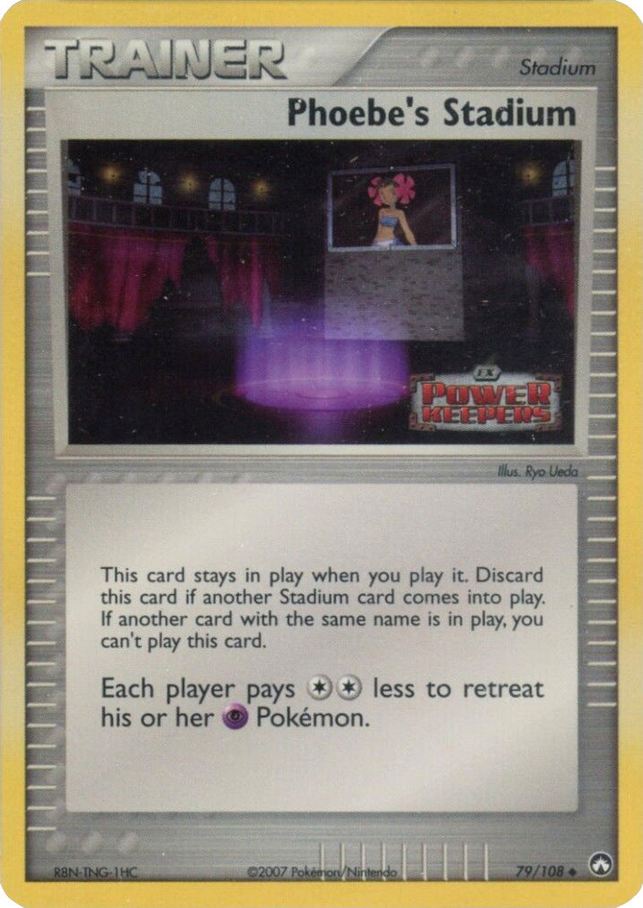 Phoebe's Stadium (79/108) (Stamped) [EX: Power Keepers] | Game Haven TX