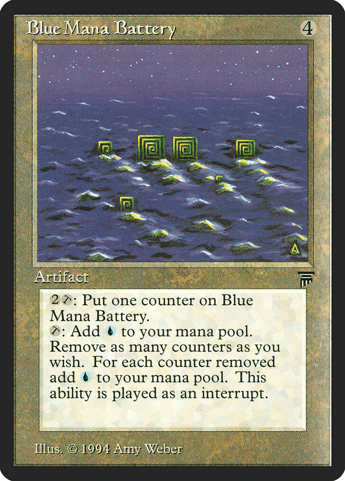 Blue Mana Battery [Legends] | Game Haven TX