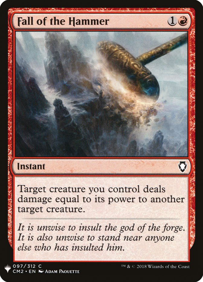 Fall of the Hammer [Mystery Booster] | Game Haven TX