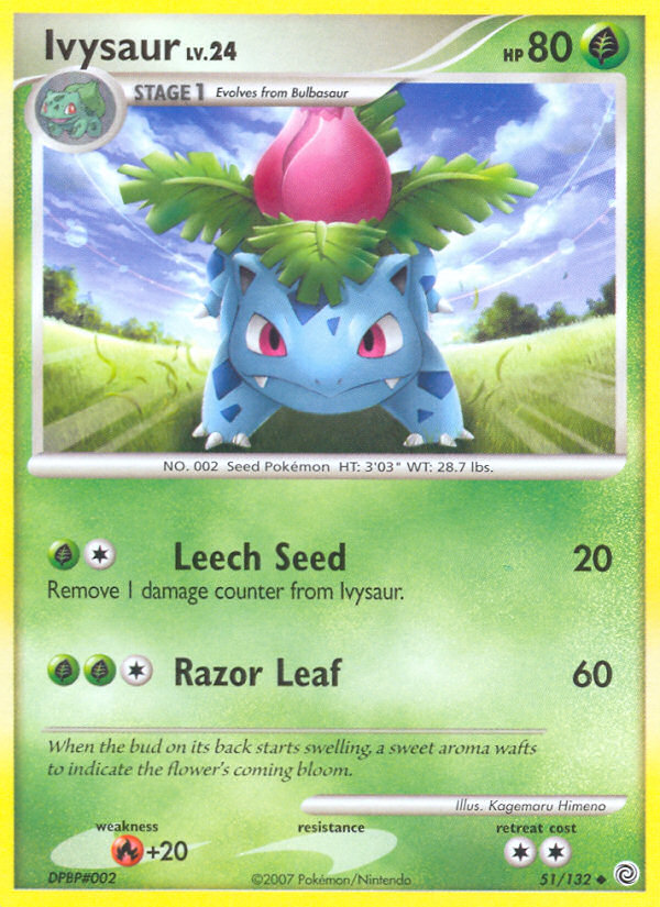 Ivysaur (51/132) [Diamond & Pearl: Secret Wonders] | Game Haven TX